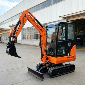 China Supplier CDM6020 2000kg Mini Hydraulic Excavator Compact Crawler Digger With CE Certificate For Sale - Product Image 1