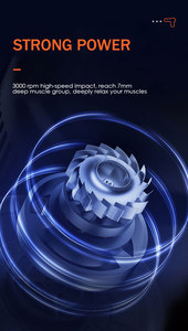 Portatile stimolatore muscolare Relax massaggiatore massaggio elettrico professionale Mini Fascia pistola Relax muscolare speciale massaggiatore - Product Image 5