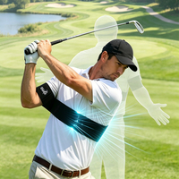 Bande de maintien pour bras de golf droitier, réglable, en nylon élastique, correcteur d'axe de swing, aide à l'entraînement de la stabilité, pour hommes et femmes, vente en gros
