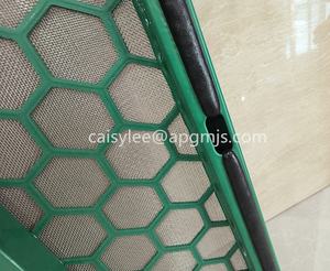 Écran de remplacement à contrôle solide haute performance, cadre composite et cadre en acier, 635x <span class=keywords><strong>1250</strong></span>, API 170, écran de secoueur de schiste - Product Image 3