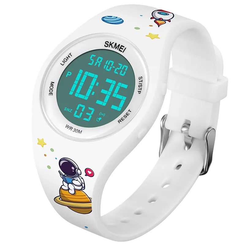 SKMEI 1865 montre led cartoon cute children electronic hand watch reloj digital para ninos wrist watch for kids