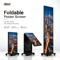 Pantalla LED de Doble Cara HDR10 para Carteles, Señalización Digital, Tótem Publicitario con Soporte de Pie, Garantía de 2 Años para Pasillos de Centros Comerciales