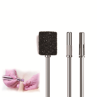 Bandes tampon colorées P60 Shanghai 2026 pour ongles, nouvelles bandes de ponçage éponge pour polissage et retrait de vernis à ongles