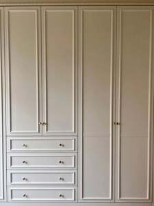 Meubles modulaires modernes de chambre à coucher en bois Armoire design personnalisé - Product Image 3