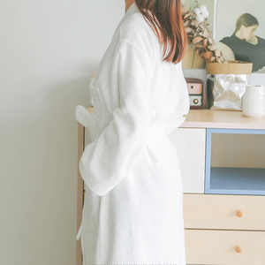 Extra larga <span class=keywords><strong>bata</strong></span> Hotel <span class=keywords><strong>Kimono</strong></span> Albornoz de algodón - Product Image 2