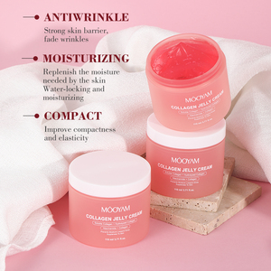 Creme Facial Natural da Beleza do Niacinamide do Colagénio do ODM do OEM Iluminamento Anti-envelhecimento Clareamento Creme De Geleia De Cara - Product Image 4