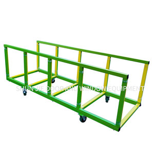 Carro de Transporte de Perfiles de Aluminio de Alta Resistencia de 2.8 Metros, Carro de Transferencia de Tubos, Plataforma de Transporte de Losas para Fábrica - Product Image 3