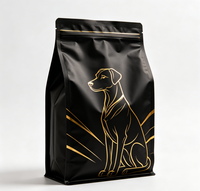 Bolsa de Plástico de Alta Calidad con Cierre Hermético y Logotipo Personalizado para Alimentos para Mascotas, Impresa a Medida y al por Mayor
