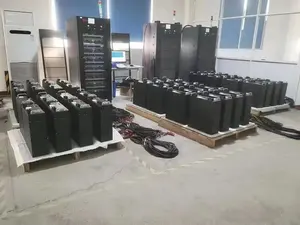 Bateria de lítio para armazenamento de energia doméstica, 5kwh, 10kw, 15kwh, montada em rack, 100ah, 200ah, 300ah, Lifepo4, bateria 48v