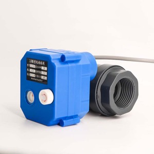 Vanne à boisseau sphérique électrique miniature (DN25 UPVC) avec commande manuelle 24V/220V, vanne de vidange haute température pour l'eau, OEM pris en charge - Product Image 2