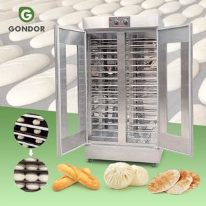 เครื่องพักแป้งขนมปังอัตโนมัติสำหรับอุตสาหกรรม พร้อมระบบควบคุมอุณหภูมิและชั้นวางโลหะ - Product Image 1