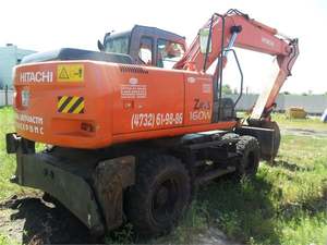 Excavadora de rueda Hitachi EX160WD, 16Ton, Japón Doosan, proveedor dorado - Product Image 3