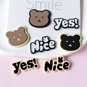 Mini Flatback Résine Charmes Dessin Animé Cabochon Flatback Artisanat Ornements Crème Colle Décorations DIY Accessoires pour Phonecasesshoes - Product Image 2