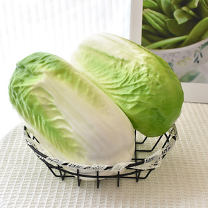 Wholesale <b>Plastic</b> Simulation Vegetable Cabbage Model for Halloween Decorative <b>Kitchen</b> Fruit and Vegetable Collection - Product Image 5