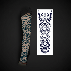 Adesivi per Tatuaggi Temporanei a Tema Erbe e Colori Artistici, Impermeabili e Resistenti al Sudore, Design Moderno e Semplice per Body Art - Product Image 2