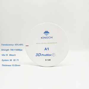 Materiale del dente 3D <span class=keywords><strong>dental</strong></span> circonio cad cam materiale di fresatura del laboratorio dentale - Product Image 3