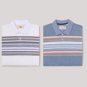 Hombre Dry Slim Fit Athletic Golf para Polo Camisetas Tallas grandes de alta calidad con logotipo personalizado de gran tamaño impreso digitalmente - Product Image 3