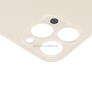 Cubierta trasera de agujero grande para Iphone 13PM Batería de cubierta trasera de repuesto de vidrio de calidad original para iPhone 13 Pro Max - Product Image 5