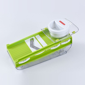 Cortador de Verduras Moderno, Picador de Alimentos, Cortador de Mandolina con 5 Cuchillas y Volumen de 600 ml - Product Image 3