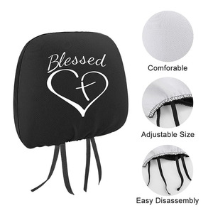 Housses <span class=keywords><strong>de</strong></span> repose-tête personnalisées avec design antidérapant, ajustement élastique sécurisé, faciles à retirer, ajoutent <span class=keywords><strong>de</strong></span> la personnalité à tout style d'intérieur <span class=keywords><strong>de</strong></span> <span class=keywords><strong>voiture</strong></span> - Product Image 4