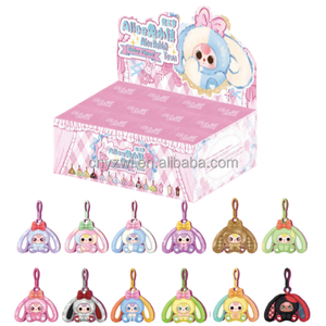 Muñecos de Peluche Auténticos de Baby Three, Juguete de Moda, Muñeca de Anime de la Serie Baby Three <span class=keywords><strong>Alice</strong></span> Rabbit Town - Product Image 1