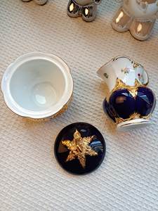 Hot Selling Green New Europe Design Luxury Eco-Friendly Porcelain blue Coffee and <b>Tea</b> <b>Sets</b> for Wholesale - Product Image 3