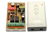 YET420PC Récepteur de commutateur de télécommande sans fil AC220V 2 canaux avec 2 télécommandes pour moteur de porte ON/OFF
