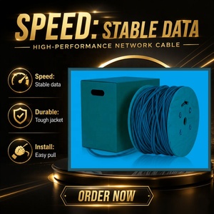 <span class=keywords><strong>สาย</strong></span><span class=keywords><strong>แลน</strong></span>อินเทอร์เน็ตแบบขายส่ง พร้อมฉนวน LSZH PVC ยาว 1000 ฟุต 305 <span class=keywords><strong>เมตร</strong></span> ทองแดงแท้ 100% ม้วนไม้ Cat8 FFTP SFTP Cat 8 สำหรับใช้งาน<span class=keywords><strong>ภายนอก</strong></span>อาคาร - Product Image 3