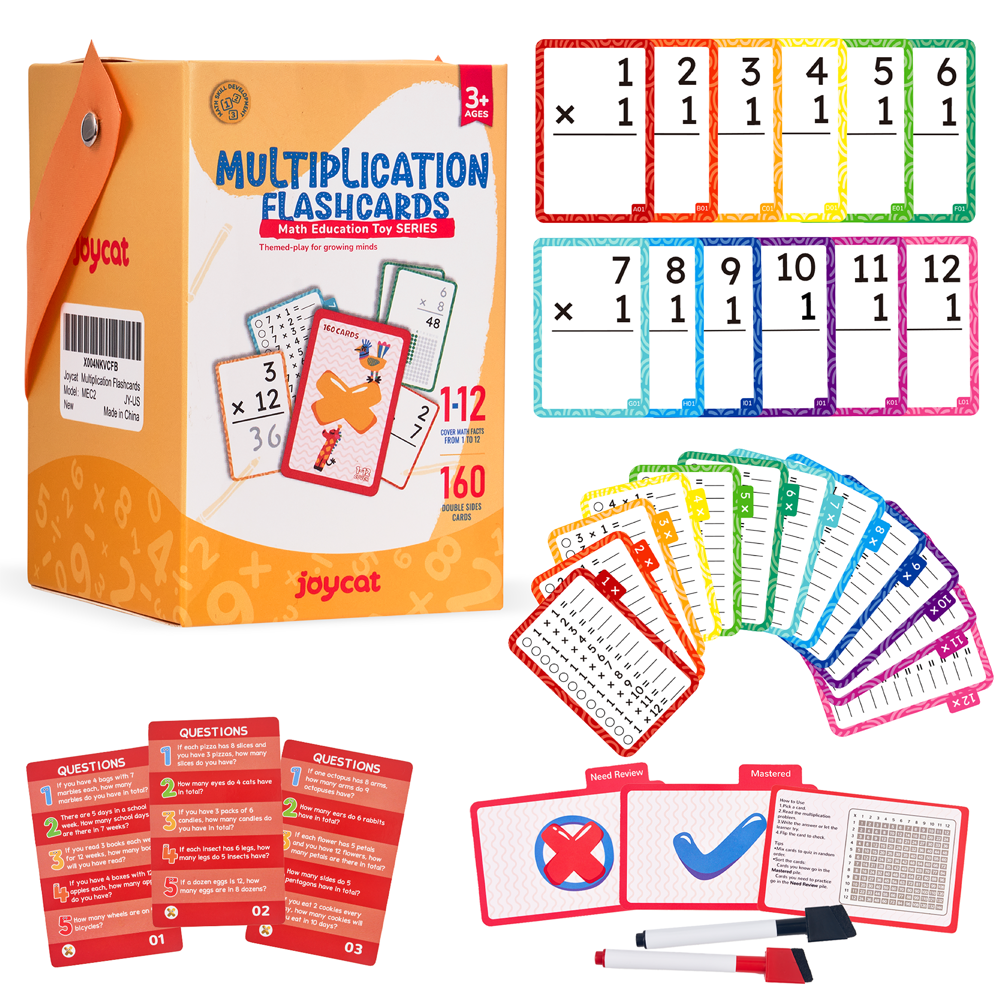 Multiplication Flash Cards