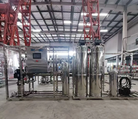 Système de traitement de l'eau par osmose inverse à double étage, filtration par osmose inverse, acier inoxydable 304 pour la production chimique quotidienne