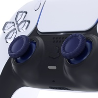 EXtremeRate Joysticks bleu nuit conçus sur mesure Poignées analogiques pour manettes PS5 et PS4