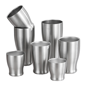 Double Wall Insulated 304 Stainless Steel Tumbler <b>Large</b> Capacity Portable Coffee Mug Outdoor Travel Party Beer Milk <b>Tea</b> Beverage - Product Image 1