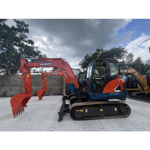 Mini-excavatrice sur chenilles Doosan DX60-9C d'occasion en bon état, 6 tonnes, petite pelle d'occasion - Product Image 2