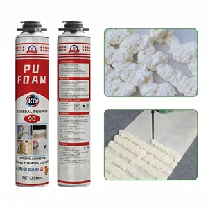 โฟม <span class=keywords><strong>PU</strong></span> เกรดฤดูหนาว -20 องศาเซลเซียส ทนต่ออุณหภูมิต่ำ ความหนาแน่นสูง ฉนวนกันความร้อน โพลียูรีเทนโฟมขยายตัวสำหรับสภาพอากาศหนาวเย็น - Product Image 5