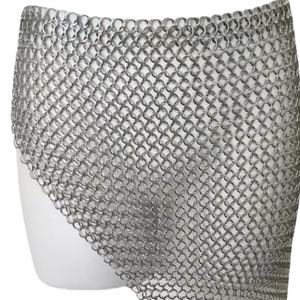 ルネサンス中世女性用304/316金属ワイヤーチェーンメールヴィンテージアーマーコスチュームステンレススチールファッションチェーンメールスカート - Product Image 1