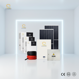 Sistema de Energía Solar Fuera de la Red de 5kW para el Hogar, Batería LiFePO4 de 10kWh, Inversor Híbrido para Consumo Residencial Autónomo - Product Image 1