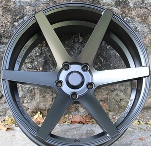 Jantes de voiture en alliage d'aluminium F896006 de 17 et 18 pouces, 5x100 et 5x114.3, pour le marché secondaire. Jantes de 16 pouces à 5 trous. - Product Image 6