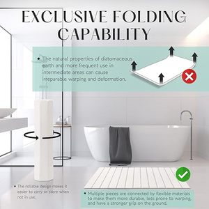 Cf bdmb127 32*20 inch lớn gấp đá khô tắm <span class=keywords><strong>mat</strong></span> nhanh khô dễ dàng làm sạch không TRƯỢT THẤM sàn phòng tắm <span class=keywords><strong>mat</strong></span> - Product Image 4