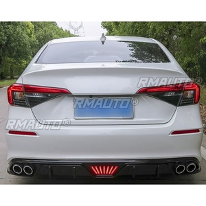 <b>Car</b> Rear Bumper Lip Splitter <b>Diffuser</b> Spoiler Bumper Protector Cover Apron For Honda Civic 11th Gen Body Kit <b>Car</b> Accessories - Product Image 6