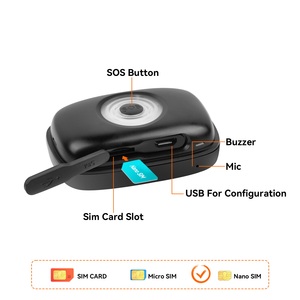 เครื่องติดตาม GPS ขนาดเล็ก 4G เครื่องระบุตำแหน่ง GPS แบบเรียลไทม์สำหรับเด็ก สัตว์เลี้ยง ผู้สูงอายุ IP67 เครื่องป้องกันการสูญหายพร้อมการโทรสองทาง การแจ้งเตือนฉุกเฉิน SOS - Product Image 2