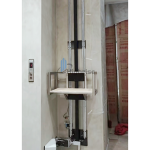 Mini <span class=keywords><strong>monte</strong></span>-<span class=keywords><strong>charge</strong></span> de cuisine en acier inoxydable, type plateau, capacité 50 kg, pour aliments - Product Image 3