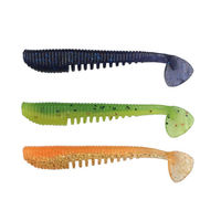 Moule de moulage par injection double couleur multi-cavités pour leurres souples en plastique, vente en gros, appâts de pêche personnalisés