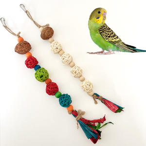 Peony Toys Bunte Ranken-Ballastkraut-Beißspielzeuge für <span class=keywords><strong>Hamster</strong></span> zur Linderung von Langeweile und Zahnpflege, Kleintierbedarf - Product Image 1