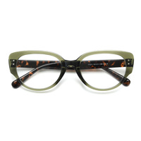 Gato coreano TR90 Marco de miopía en línea celebridad gafas de sol polarizadas lisas Marco de miopía para hombres y mujeres