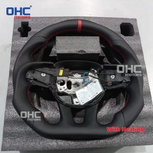 Volante de Cuero <span class=keywords><strong>en</strong></span> EXISTENCIA <span class=keywords><strong>en</strong></span> EE. UU. para Dodge Challenger Charger/<span class=keywords><strong>Durango</strong></span>/Jeep Grand Cherokee Hellcat 2015-2023 con Calefacción Opcional - Product Image 4