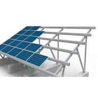 Sistema de Montaje en Suelo para Paneles Solares de Aluminio Personalizable, Resistente al Viento y a la Nieve, para Sistemas de Energía Solar Comerciales y de Uso General