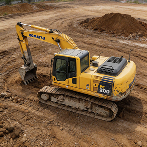 รถขุดตีนตะขาบ Komatsu PC200 มือสอง สภาพเดิมๆ ชั่วโมงการทำงานน้อย คุ้มค่า คุ้มราคา พร้อมอะไหล่มากมาย มีสินค้าในสต็อก - Product Image 6