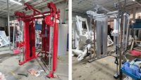 Fabricant d'équipements de gym en gros, machine Smith multifonctionnelle de style unique, qualité professionnelle, directement de l'usine