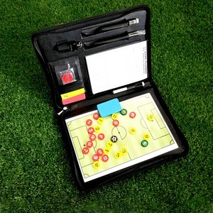 Sac <span class=keywords><strong>de</strong></span> tableau tactique <span class=keywords><strong>de</strong></span> football magnétique multifonctionnel, porte-documents tactique <span class=keywords><strong>de</strong></span> football à fermeture éclair et <span class=keywords><strong>accessoires</strong></span> d'entraînement pour arbitres - Product Image 3