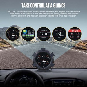 OVOVS-velocímetro <span class=keywords><strong>Universal</strong></span> Odb2 X95 para coches y barcos, pantalla Hud gps - Product Image 3